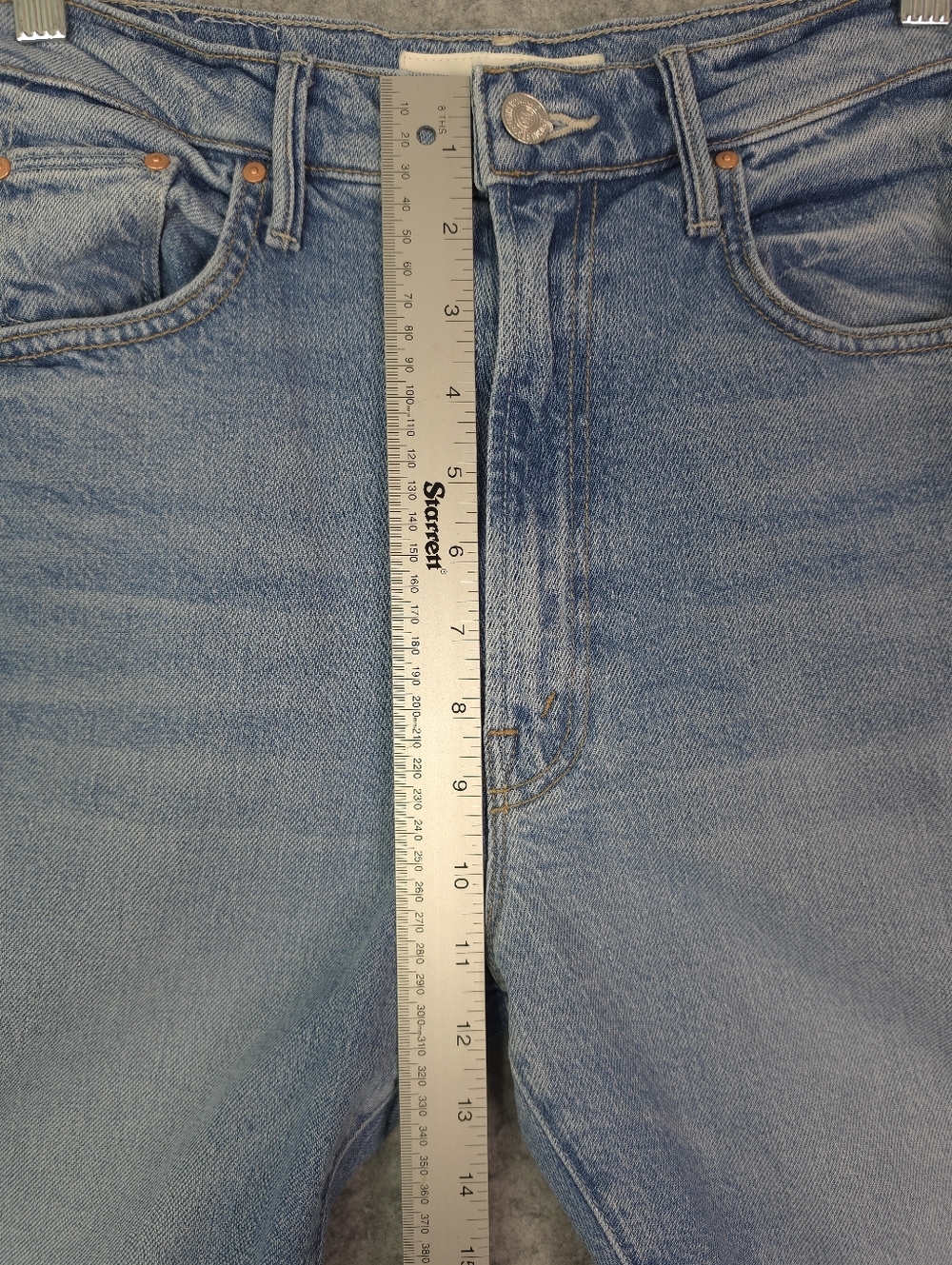 Mother The Lasso Sneak Jeans in Sow Surreal - Picture 12 of 13